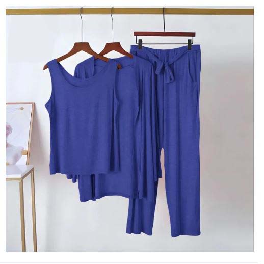 3 Piece Lounge wear Nightwear Sleepwear For Women