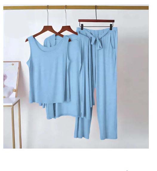 3 Piece Lounge wear Nightwear Sleepwear For Women