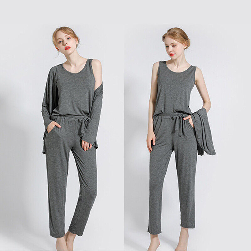 3 Piece Lounge wear Nightwear Sleepwear For Women