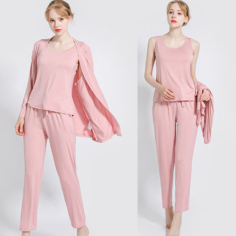 3 Piece Lounge wear Nightwear Sleepwear For Women