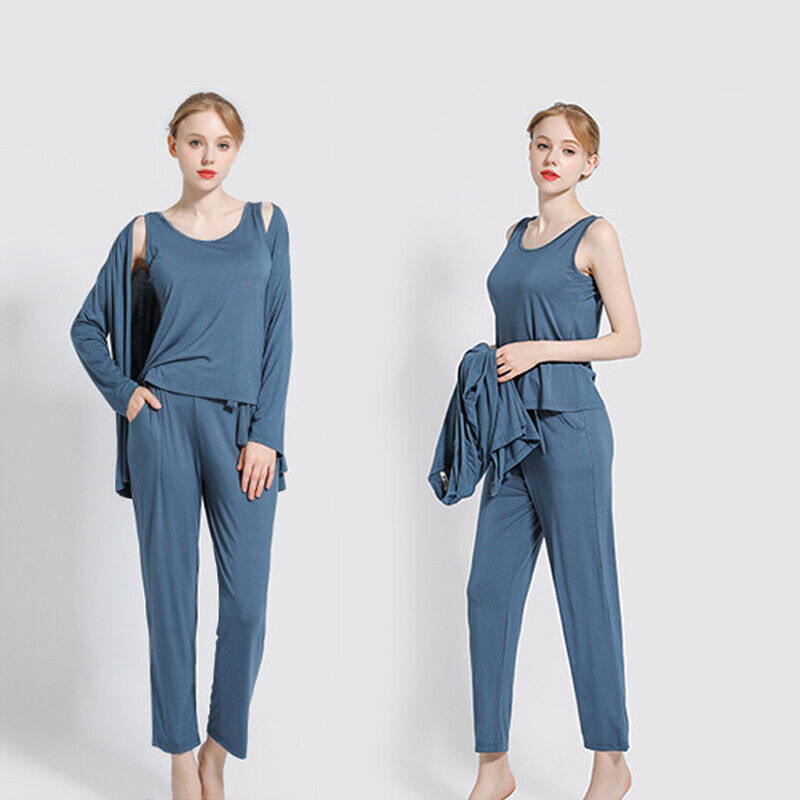 3 Piece Lounge wear Nightwear Sleepwear For Women