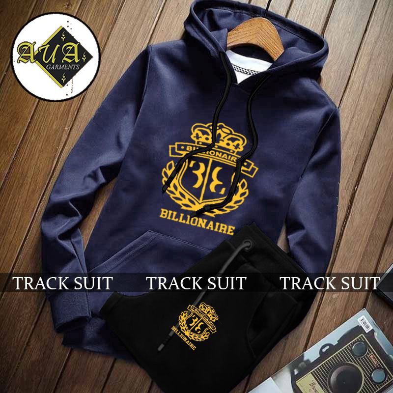 Billionaire Printed Tracksuit For Men (Hoodie + Trouser)