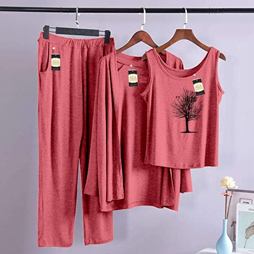 Piece Lounge wear Nightwear Sleepwear For Women (7 colours)