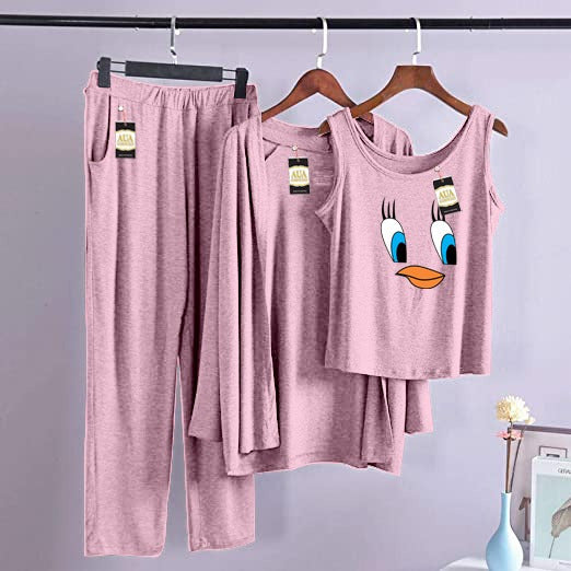 Tweety 3 Piece Lounge wear Nightwear Sleepwear For Women (6 colours)