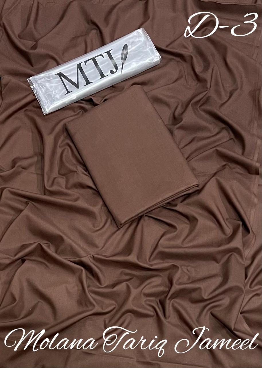 Molana Tariq Jameel washing wear unstitch for men (4 meters)