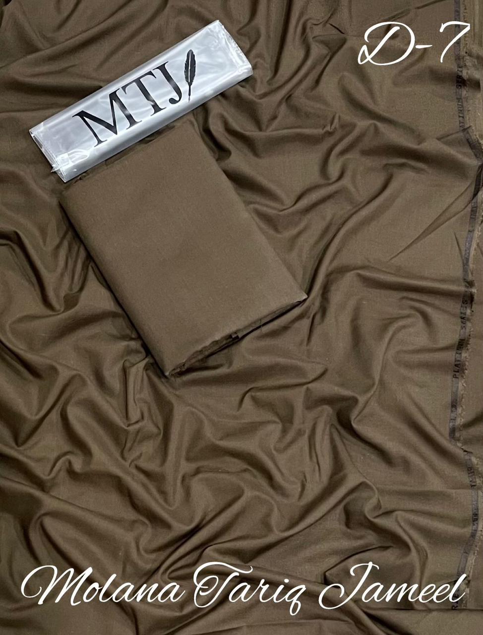 Molana Tariq Jameel washing wear unstitch for men (4 meters)