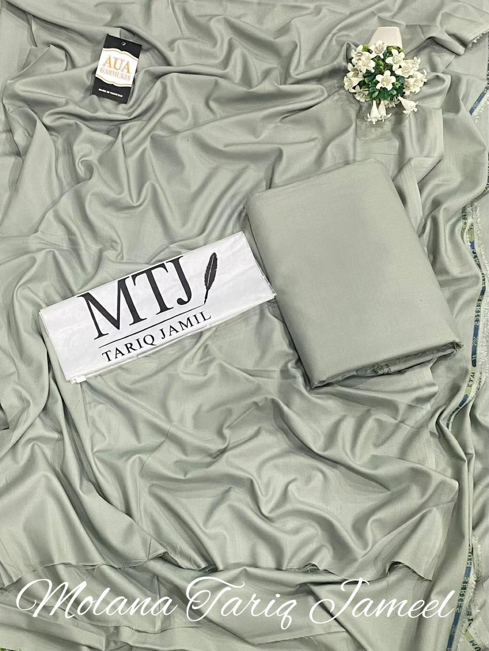 Molana Tariq Jameel washing wear unstitch for men (4 meters)