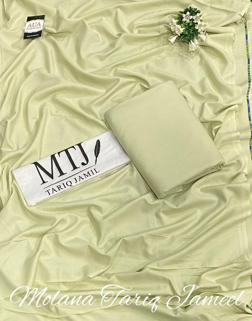 Molana Tariq Jameel washing wear unstitch for men (4 meters)