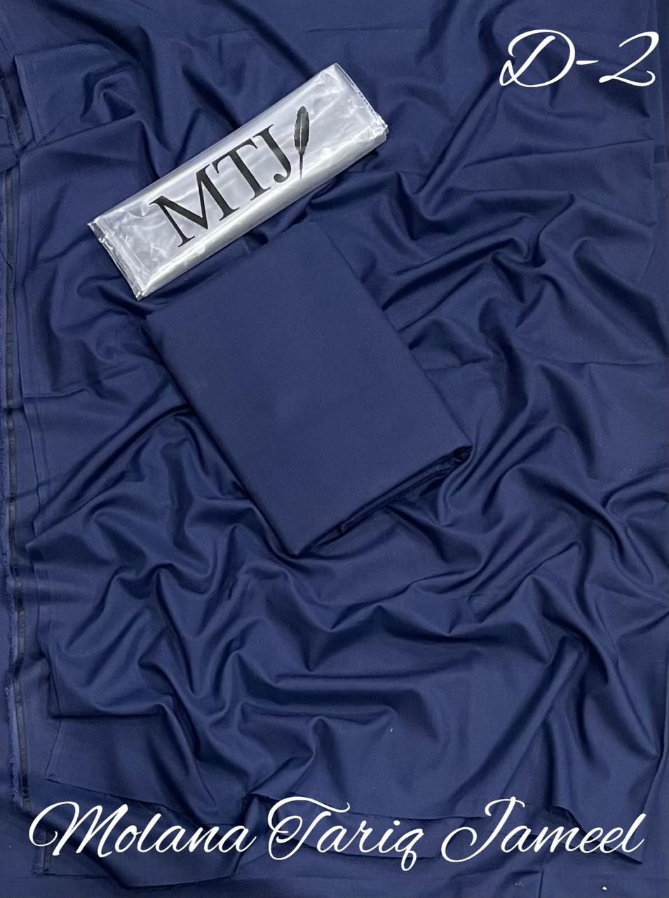 Molana Tariq Jameel washing wear unstitch for men (4 meters)