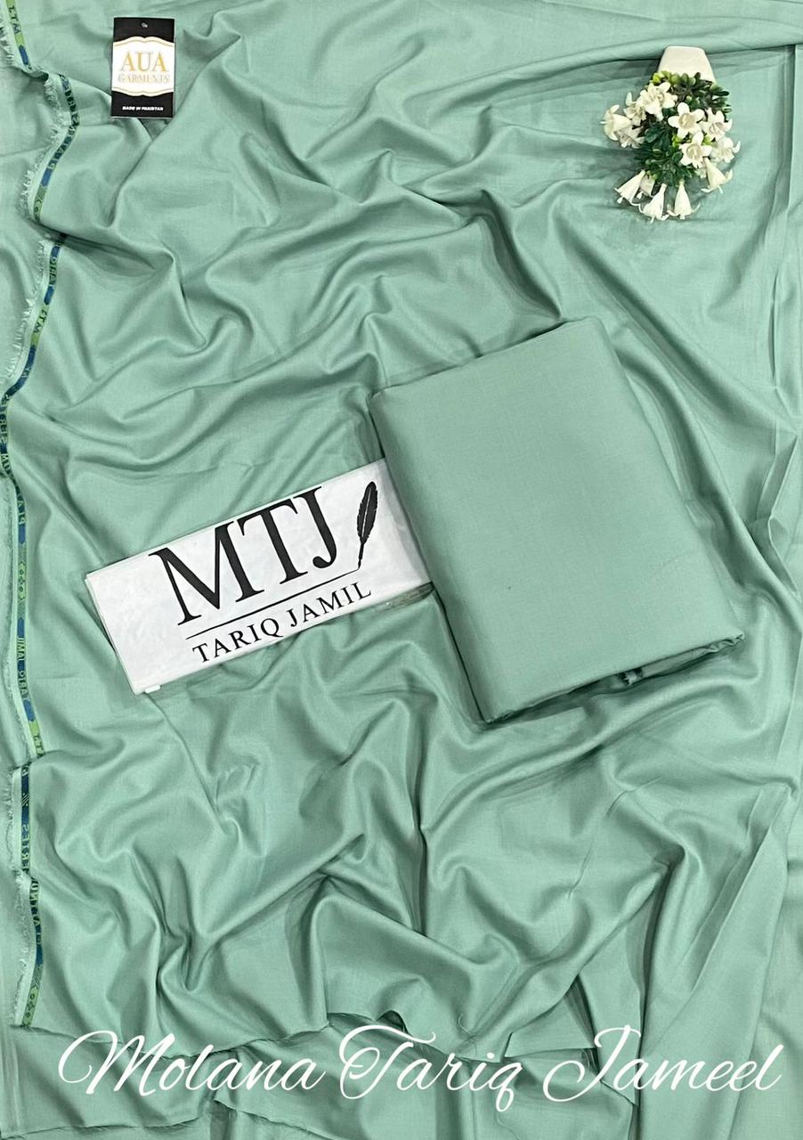 Molana Tariq Jameel washing wear unstitch for men (4 meters)