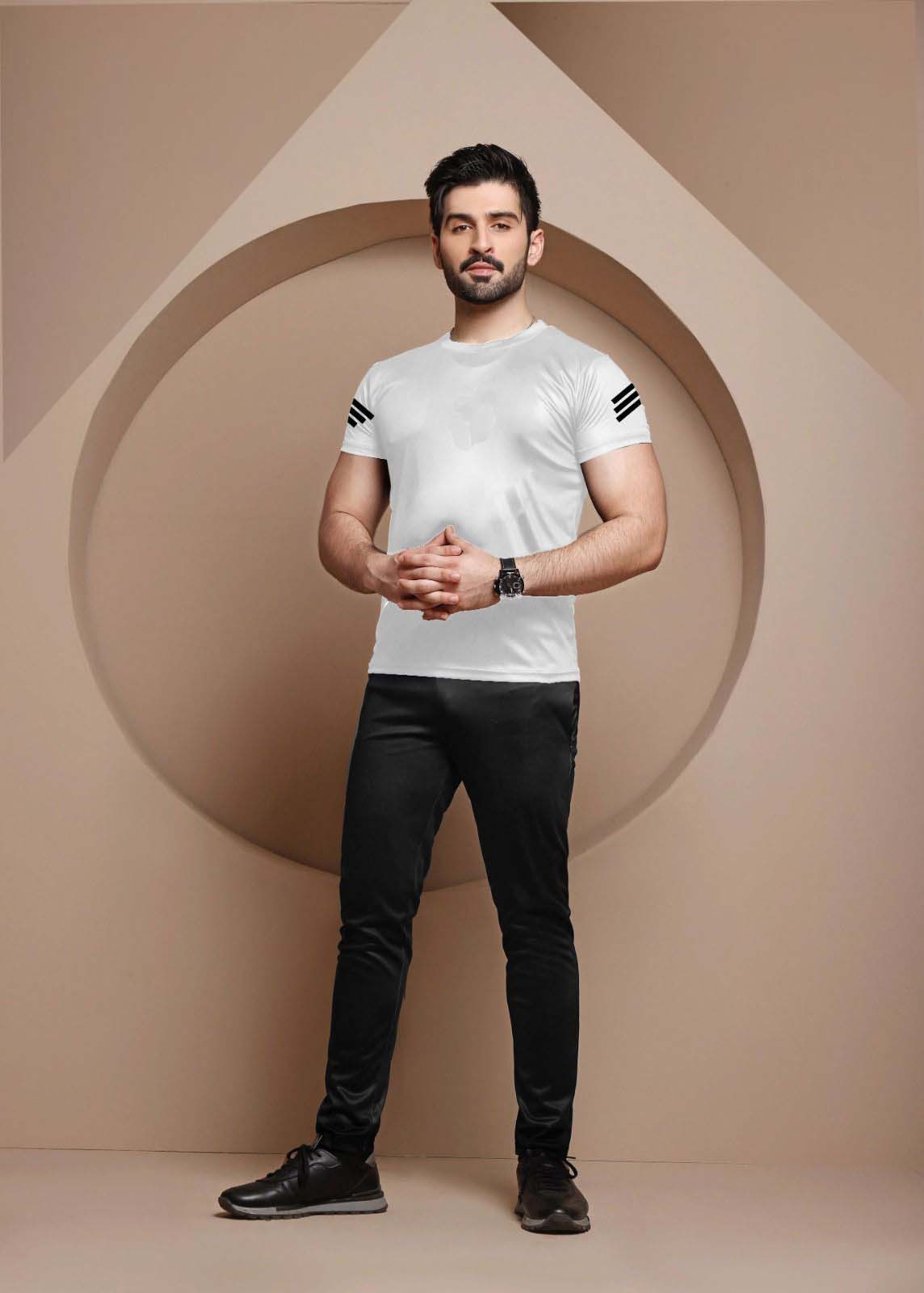 Tracksuit For Men & Boys - Soft & Comfortable Fabric T Shirt & Trouser