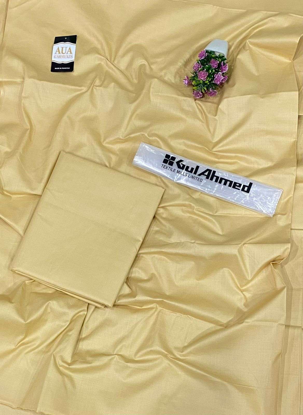 Gull Ahmed Soft Cotton Suit for men with Bag packing (4 meter widht 53 inche)